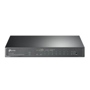 TP-Link TL-SG1210MPE, 10-Port Gigabit Easy Smart Switch, 9xGigabit Port, 1xSFP Port, Layer 2, Fanless, 5 Year Warranty
