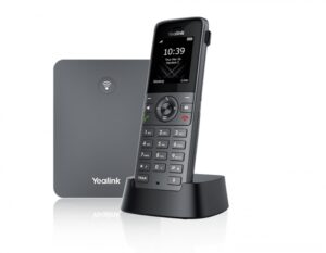 Yealink W73P, Basic DECT IP Phone System Including W73H Handset and W70B Base Station, Flexible Noise Reduction, 1 Year Warranty