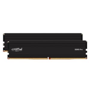Crucial CP2K16G56C46U5, Pro, UDIMM, DDR5 32GB(2x16GB), 5600MHz, CL46, 1.1V, Limited Lifetime Warranty