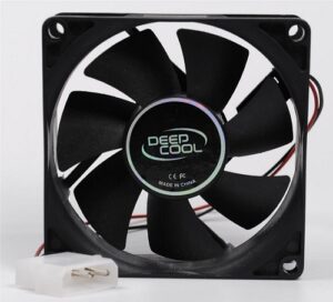 DeepCool XFAN80, Size: 80mm, Noise: 20.3 dBA,1 Years Warranty