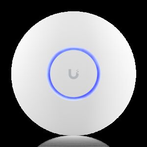 Ubiquiti U6+, UniFi Wi-Fi 6 Plus Access Point, 2x2 MIMO, 1xGbE Port, 1 Year Warranty**No POE Injector Included**