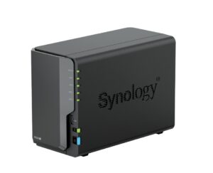 Synology DiskStation DS225+ 2-Bay 3.5' Diskless, Intel Celeron CPU, 2GB RAM, 1x 2.5GbE, 1x 1GbE, 2x USB 3.2