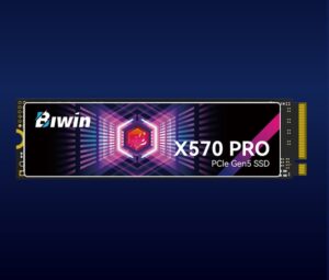 BIWIN Black Opal 8TB X570 PRO PCIe Gen5×4, NVMe 2280 Up to 14000/13000 MB/s BX570DN08TB-RGX - 5 Year Warranty