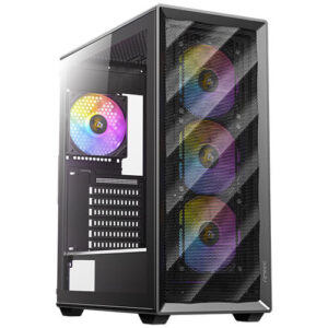 Antec AX85 ARGB ATX,mATX, 4x ARGB, 360mm Radiator Front, GPU 340mm.  Mid-Tower Gaming Case
