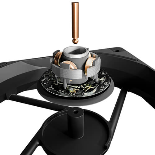 Antec P12 PWM 3PK 120mm PWM, hydraulic bearing, 1400RPM, 60.4CFM, 1.29mmH₂O, 12.1–34.49dB, 40k h life, 4-pin, 12V, 0.1–0.16A, 1-yr warranty - Image 3