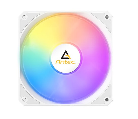 Antec P12R Reverse PWM ARGB White, Hydraulic Bearing, Anti-Vibration, 3 Pin ARGB & 4 PIn PWM Connector. 29.5 dBA, 240-1350 RPM, 61.46 CFM. Fan - Image 2