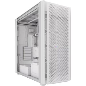 CORSAIR 9000D RGB AIRFLOW Super Full-Tower PC Case - WHITE, RGB, Tempered Glass, 580mm GPU, 180mm CPU, up to 480mm radiator, ATX, USB-C, 2yr wty