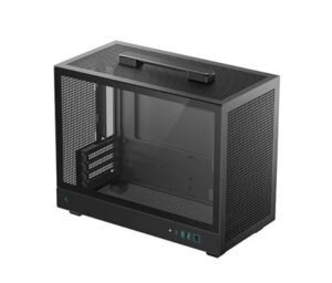 DeepCool CH160 PLUS Portable Micro-ATX Compact Case, USB3.0×2, Gen2 Type-C x1, Audio/Mic×1