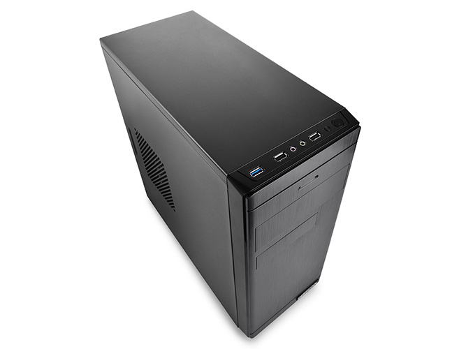 DeepCool Wave V2 Micro-ATX PC Case 390x217x435mm, 0.5mm Thick Black Panels, GPU Up To 320mm, 1xUSB3/2xUSB2 - Image 2