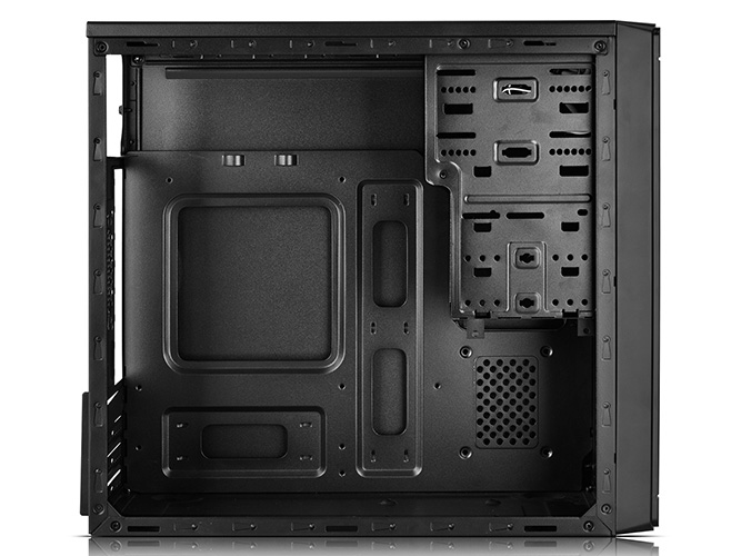 DeepCool Wave V2 Micro-ATX PC Case 390x217x435mm, 0.5mm Thick Black Panels, GPU Up To 320mm, 1xUSB3/2xUSB2 - Image 4