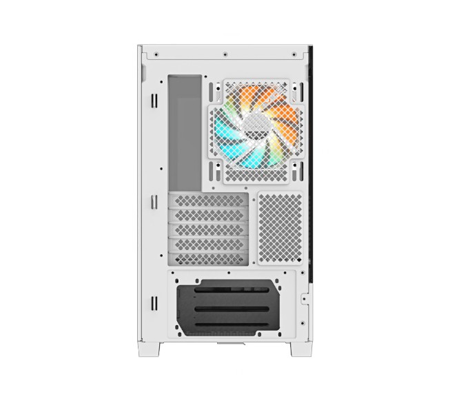 Gigabyte C201PI M-ATX CASE, Mid Tower, mini-ITX/m-ATX, White, H431x W242x D430 mm, 5 Slots, USB 3.0 x2, H=502 W=313 D=525 mm - Image 4