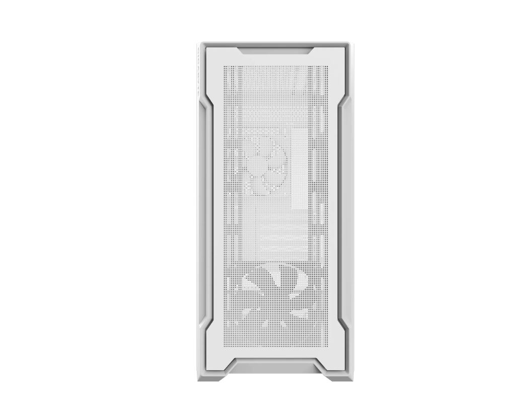 GIGABYTE C102 GLASS ICE Mid Tower case, H450x W210x D450 mm, White, 5 Expansion slots, 2x 3.5' Drive Support, 2 + 1 x 2.5' Drive Support, USB 3.0 x2 - Image 2