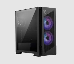 MSI MPG VELOX 300R AIRFLOW PZ Mid-Tower Case, E-ATX / ATX / M-ATX / ITX, 7x Expansion Slots, 1x USB-C, 1x Audio, 4x 2.5', 1x3.5'