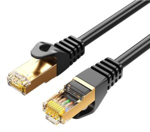 8Ware CAT7 Cable 5m - Black Color RJ45 Ethernet Network LAN UTP Patch Cord Snagless