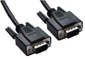 8Ware VGA Monitor Cable 2m 15pin Male to Male with Filter for Projector Laptop Computer Monitor UL Approved