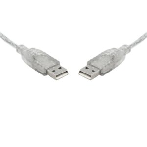 8Ware 5m USB 2.0 Cable - Type A to Type A Male to Male High Speed Data Transfer for Printer Scanner Cameras Webcam Keyboard Mouse Joystick