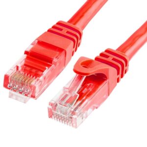 Astrotek CAT6 Cable 25cm/0.25m - Red Color Premium RJ45 Ethernet Network LAN UTP Patch Cord 26AWG  CU Jacket