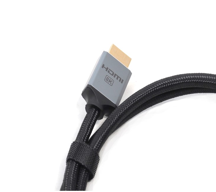 Oxhorn HDMI2.1 8K@60Hz 3D Ultra Certified Ethernet Aluminum Header Cable 1.8m Male to Male Retail Pack - Image 2