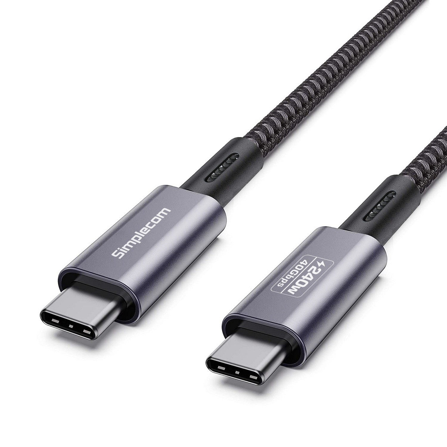 Simplecom CA612 USB-C to USB-C Cable USB4 40Gbps 5A 240W PD3.1 8K@60Hz 1.2M - Image 3