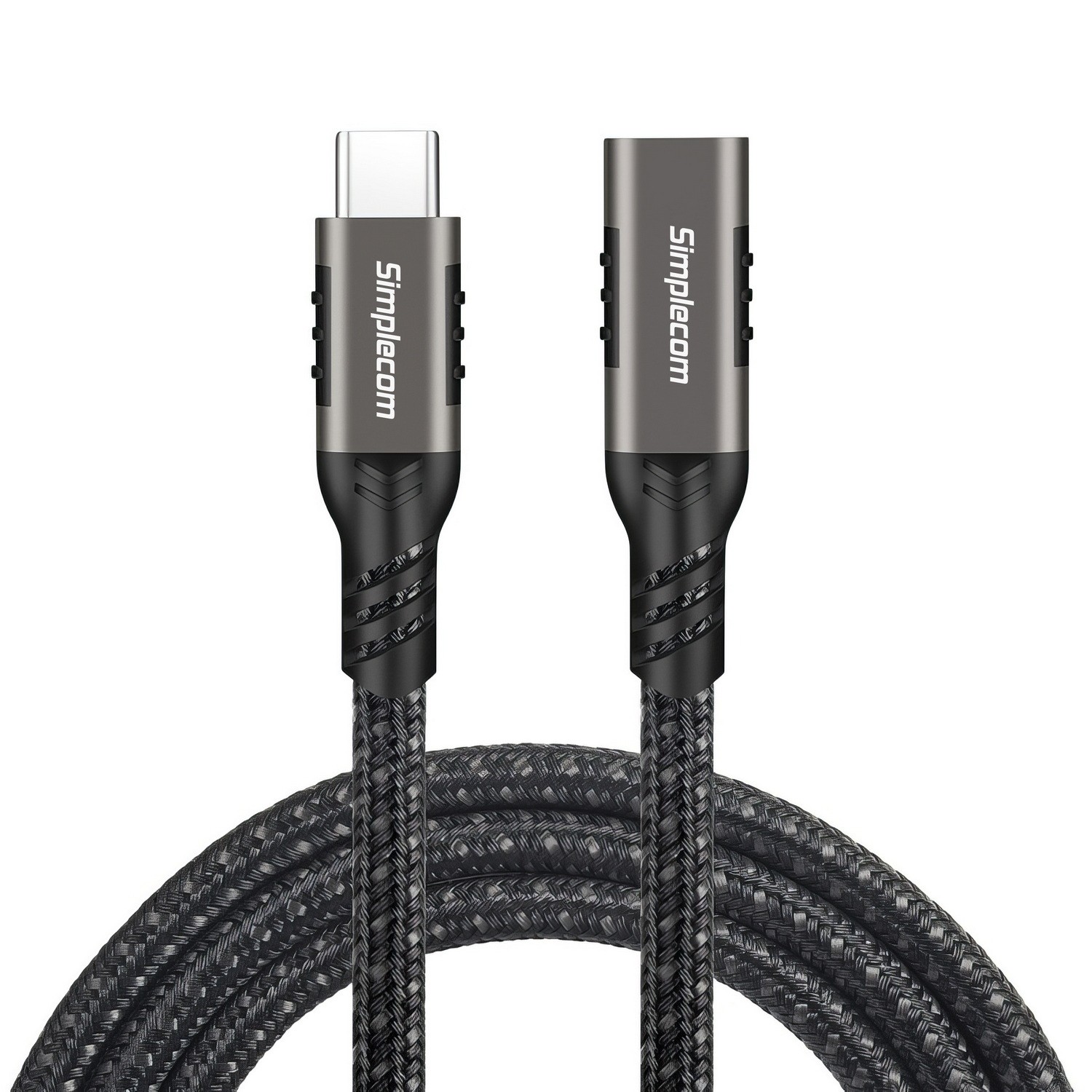 Simplecom CAU620 USB-C Male to Female Extension Cable USB 3.2 Gen2 PD 100W 20Gbps 2M - Image 3