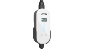 MSI Portable EV Charger White Ezgo 10A+15A+Home kit, Single Phase, 230V, 1PH, 2.3KW & 3.4KW, 5M Type 2 Charging gun, 1.8'LCD, IP66, 1.5T, Bluetooth