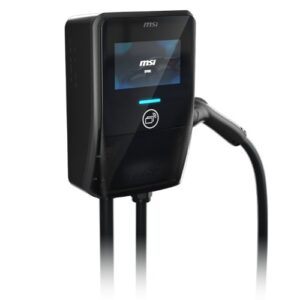 MSI Smart EV Charger EV Premium V2, Single Phase 32A, 7.4KW ,5M Type 2 Charging gun, 7' IPS, IP55 (Charger) / IP67 (charging gun)