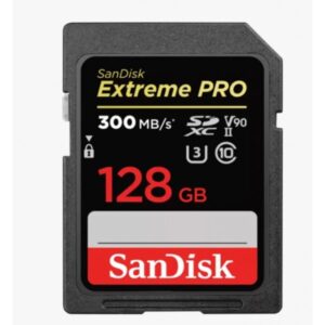 SanDisk SDSDXDK-128G-GN4IN 128GB Extreme PRO SDXC UHS-II Memory Card - Lifetime limited Warranty (LS)