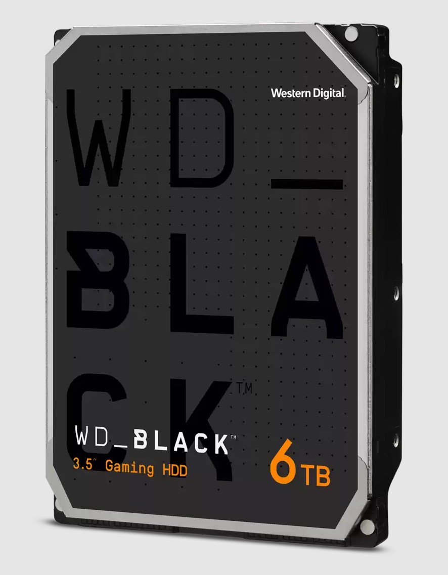 Western Digital WD Black 6TB 3.5' HDD SATA 6gb/s 7200RPM 256MB Cache CMR Tech for Hi-Res Video Games 5yrs Wty ~WD6004FZBX - Image 2