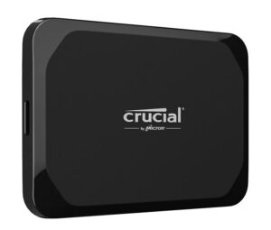 Crucial X9 1TB External Portable SSD ~1050MB/s USB3.1 Gen2 USB-C Durable Drop Shock Proof for PC MAC PS5 Xbox Android iPad Pro
