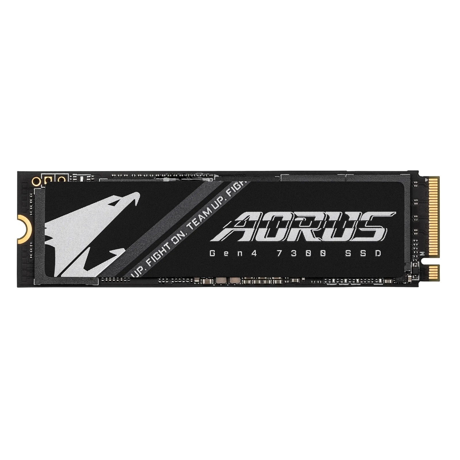 Gigabyte AORUS Gen4 7300 SSD 1TB PCIe4x4 NVMe1.4 M.2 2280 3D TLC DDR4 1GB 7300/6000MB/s 80×22×2.3mm MTBF1.6M 6.6W/6.7W 5yr/700TBW - Image 2