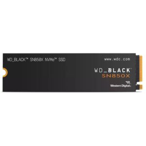 Western Digital WD BLACK SN850X NVMe™ SSD - 8TB, Without Heatsink M.2 2280, 7200MB/s 6600MB/s R/W 1200K/1200K IOPS PCIe Gen4 x4 5yrs