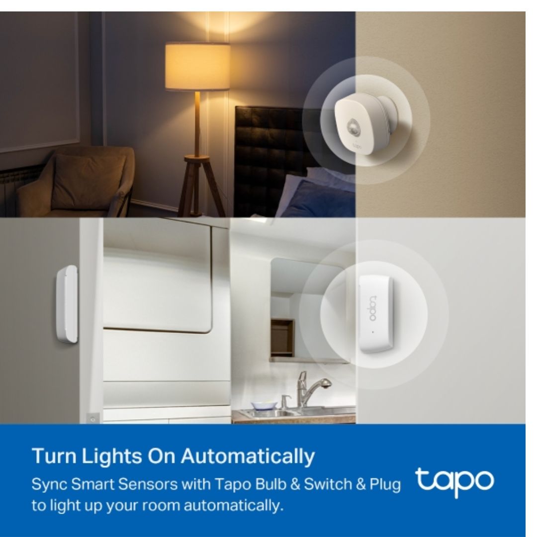 TP-Link Tapo T30 KIT Smart Sensor Starter Kit, Tapo H100 × 1 + Tapo T100 × 1 + Tapo T110 × 2 - Image 3