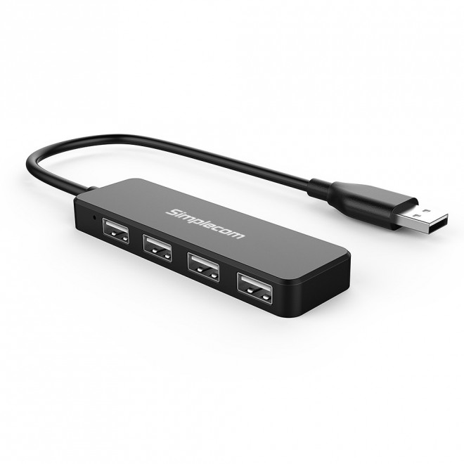 Simplecom CH241 Hi-Speed 4 Port Ultra Compact USB 2.0 Hub - Image 2