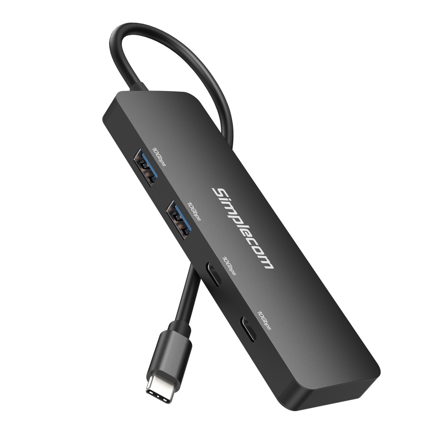 Simplecom CH392 USB 3.2 Gen2 USB-C 4-Port 10Gbps Hub (2x USB-A and 2x USB-C) - Image 3