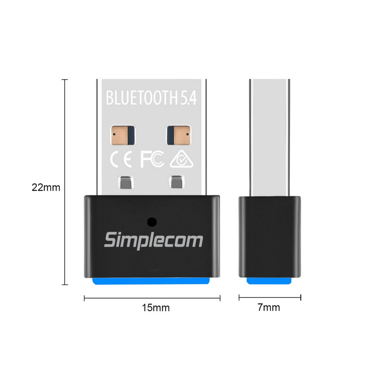 Simplecom NB540 USB Bluetooth 5.4 Adapter Wireless Dongle - Image 2