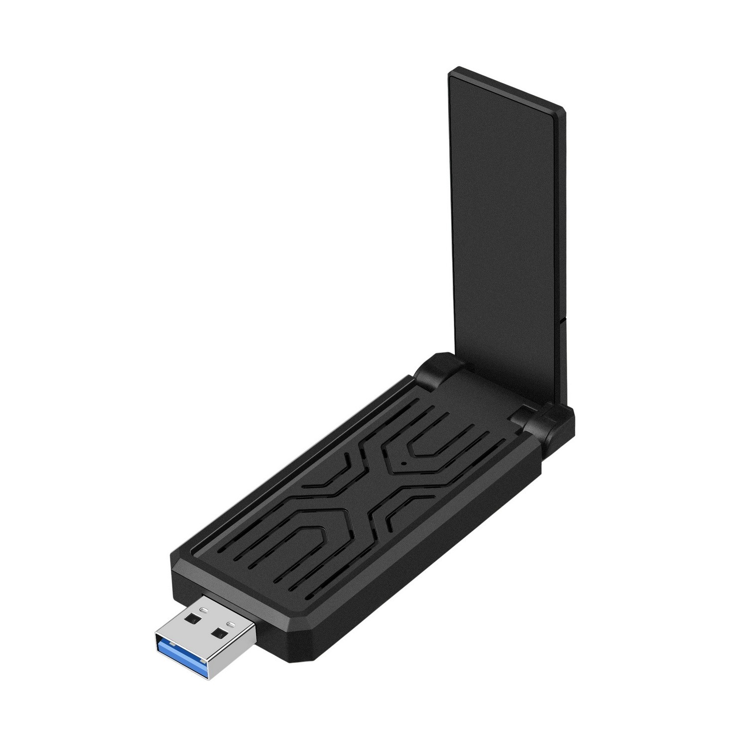 (LS)Simplecom NW812 AX1800 Dual Band WiFi 6 USB Adapter with Foldable Antenna - Image 2