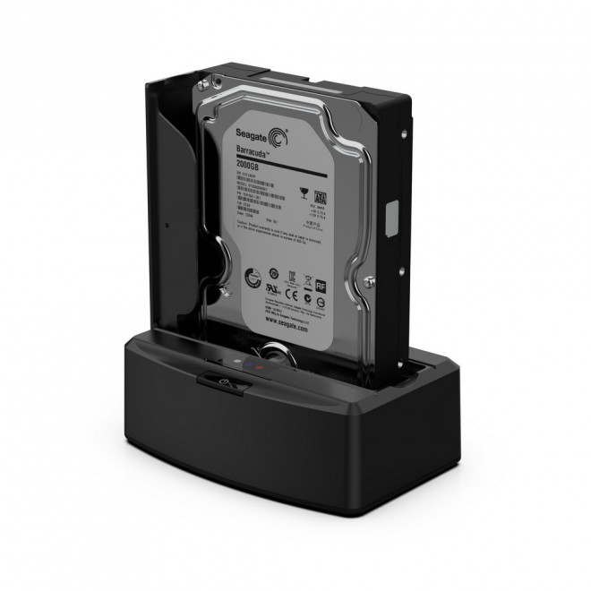 Simplecom SD311 USB 3.0 Docking Station with Lid for 2.5' and 3.5' SATA Drive - Image 3