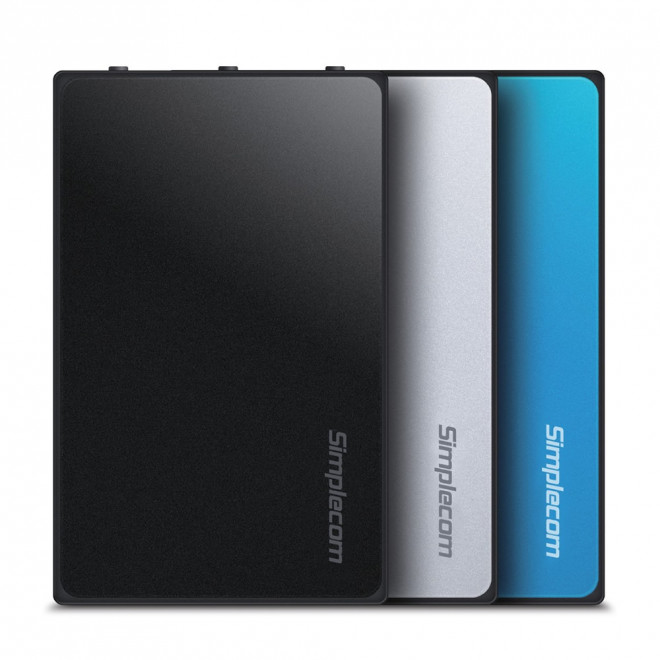 Simplecom SE325 Tool Free 3.5' SATA HDD to USB 3.0 Hard Drive Enclosure - Silver Enclosure - Image 3