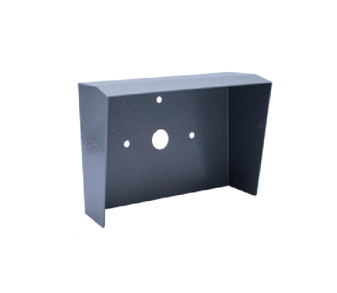 Cyberdata 011215 Outdoor Shroud, 2X for outdoor backboxes gives the added protection from environmental elements, Corrosion resistant aluminum 5052 - Image 2