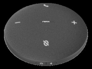 Fanvil CS30 Bluetooth/NFC/USB Speakerphone, 4 Omni-Directional Microphones, HD Audio Quality With Intelligent Noise Reduction, 8h Talk Time