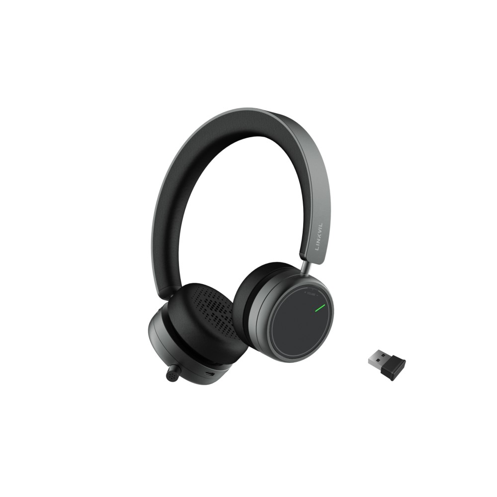 Fanvil DH50-B Wireless Bluetooth Headset, 15.5h Talk time, High-performance speaker, All-day comfort, Retractable microphone - Image 2