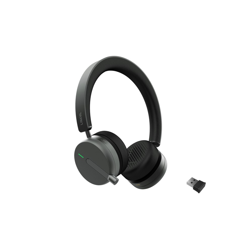 Fanvil DH50-B Wireless Bluetooth Headset, 15.5h Talk time, High-performance speaker, All-day comfort, Retractable microphone - Image 3