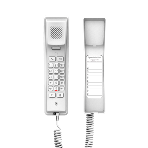 Fanvil H2U Compact IP Phone, 2 SIP Lines, HD Audio, Desk/Wall Mount, 10 Speed Dial Keys, PoE, 3 Way Conference, 2 Year Warranty - White - Image 2