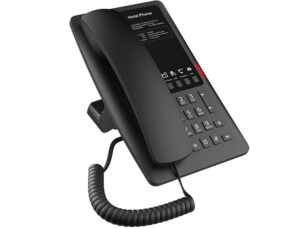 FANVIL, H4W Hotel IP Phone, Cost-effective hotel IP phone, HD voice, 0/100Mbps Ethernet, and PoE, 5 programmable soft keys, WIFI