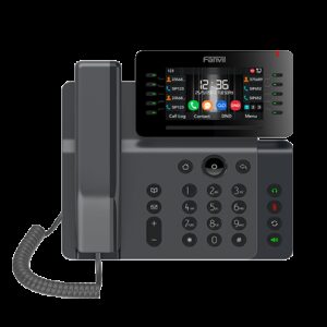 Fanvil V65 Prime Business Phone, 4.3' Adjustable Screen, built-in BT and Wi-Fi, 20 Lines, 45 DSS Keys, HD Voice Quality, SBC Ready, 2 Years WTY