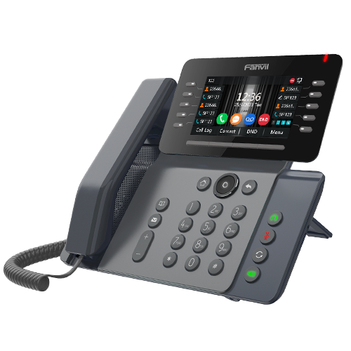 Fanvil V65 Prime Business Phone, 4.3' Adjustable Screen, built-in BT and Wi-Fi, 20 Lines, 45 DSS Keys, HD Voice Quality, SBC Ready, 2 Years WTY - Image 2