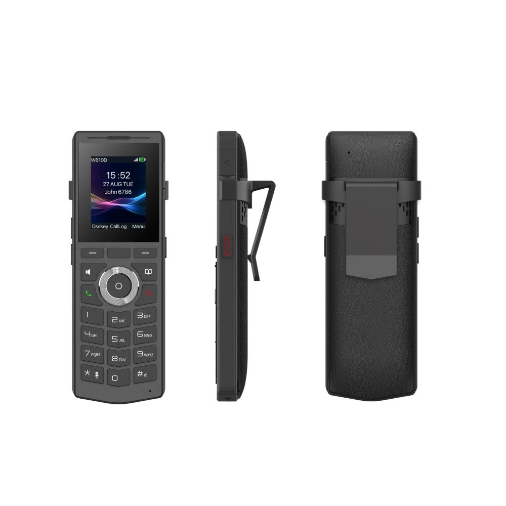 Fanvil Linkvil W610D Portable DECT Phone, built-in Bluetooth 5.0, rechargeable 1900mAh battery, up to 8 hours of talk time, HD Voice, Noise Reduction - Image 4