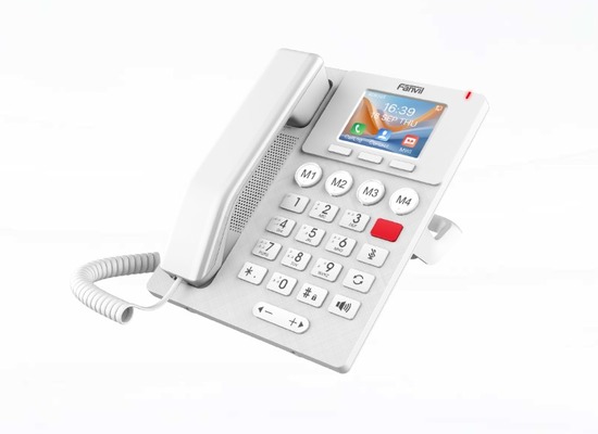 Fanvil X306 IP Phone, 3.5' Colour screen, 2 SIP lines, POE enabled, WI-FI 6, Bluetooth 5.0, Big Button, Extra loud Ringer, Dual Mic 5m Pickup - Image 3