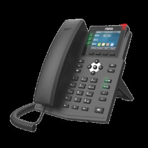 Fanvil X3U Pro Enterprise IP Phone - 2.8' Colour Screen, 3 Lines, No DSS Buttons, Dual Gigabit NIC, HD Audio Quality, 6 SIP Lines, PoE *LS*