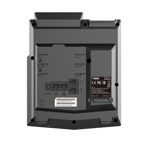 Fanvil X3U Pro Enterprise IP Phone - 2.8' Colour Screen, 3 Lines, No DSS Buttons, Dual Gigabit NIC, HD Audio Quality, 6 SIP Lines, PoE *LS* - Image 4